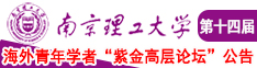 操逼美女视频南京理工大学第十四届海外青年学者紫金论坛诚邀海内外英才！